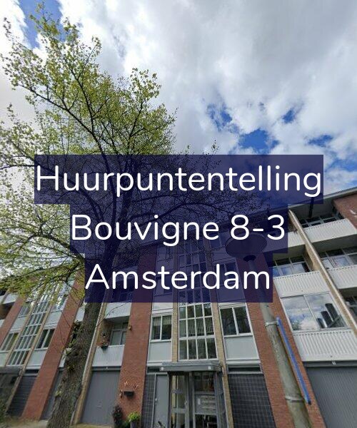 Foto gevel Huurpuntentelling voor Bouvigne 8-3, Amsterdam