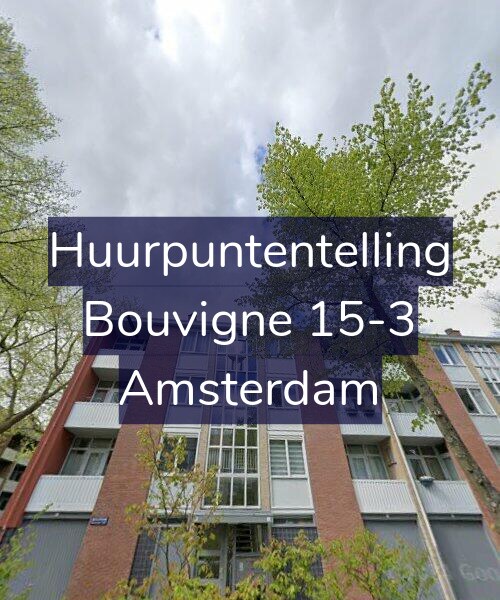 Foto gevel Huurpuntentelling voor Bouvigne 15-3, Amsterdam