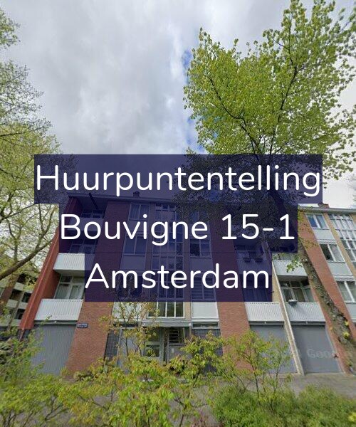 Foto gevel Huurpuntentelling voor Bouvigne 15-1, Amsterdam
