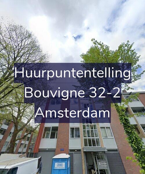 Foto gevel Huurpuntentelling voor Bouvigne 32-2, Amsterdam