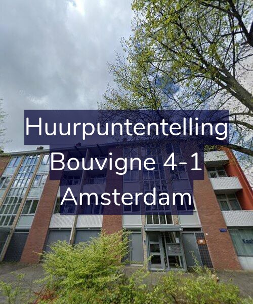 Foto gevel Huurpuntentelling voor Bouvigne 4-1, Amsterdam