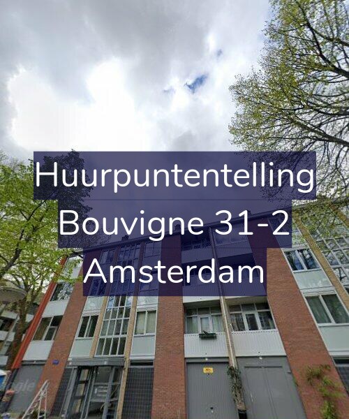 Foto gevel Huurpuntentelling voor Bouvigne 31-2, Amsterdam