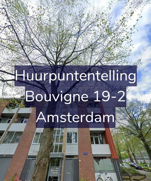 Foto gevel Huurpuntentelling voor Bouvigne 19-2, Amsterdam