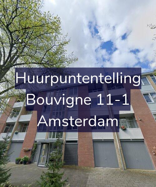 Foto gevel Huurpuntentelling voor Bouvigne 11-1, Amsterdam