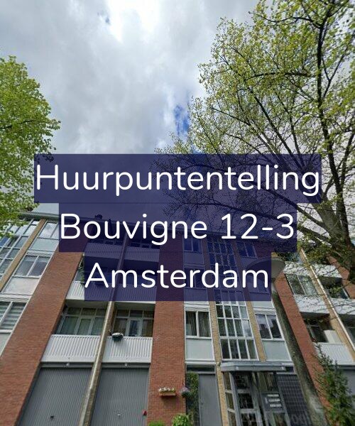 Foto gevel Huurpuntentelling voor Bouvigne 12-3, Amsterdam