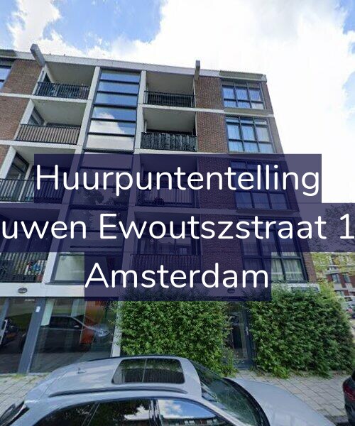 Foto gevel Huurpuntentelling voor Bouwen Ewoutszstraat 1-H, Amsterdam