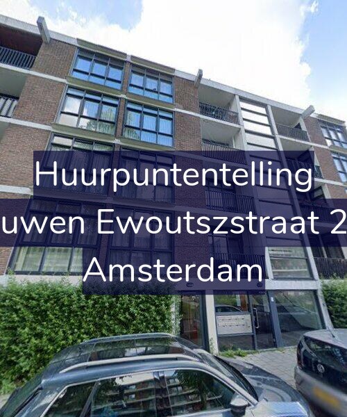 Foto gevel Huurpuntentelling voor Bouwen Ewoutszstraat 2-H, Amsterdam