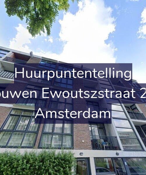 Foto gevel Huurpuntentelling voor Bouwen Ewoutszstraat 2-2, Amsterdam