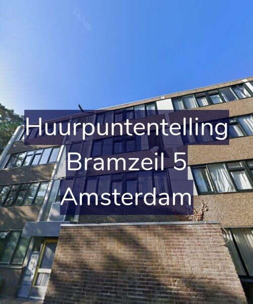Foto gevel Huurpuntentelling voor Bramzeil 5, Amsterdam