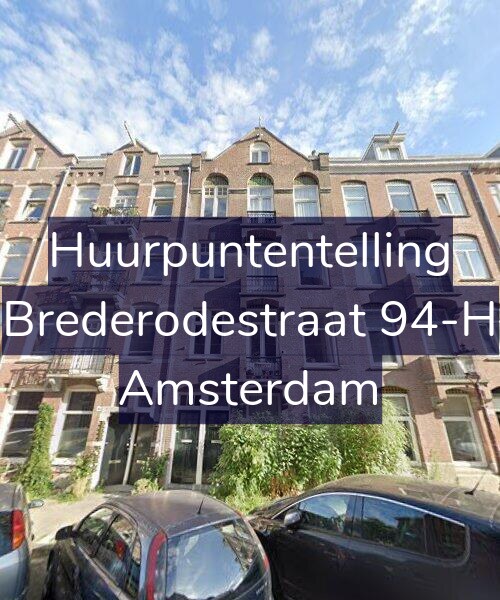 Foto gevel Huurpuntentelling voor Brederodestraat 94-H, Amsterdam