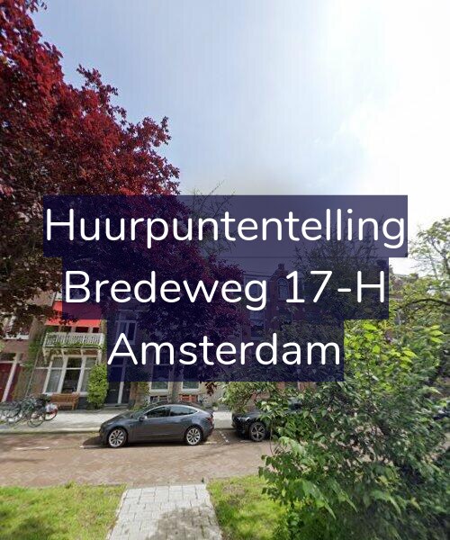 Foto gevel Huurpuntentelling voor Bredeweg 17-H, Amsterdam