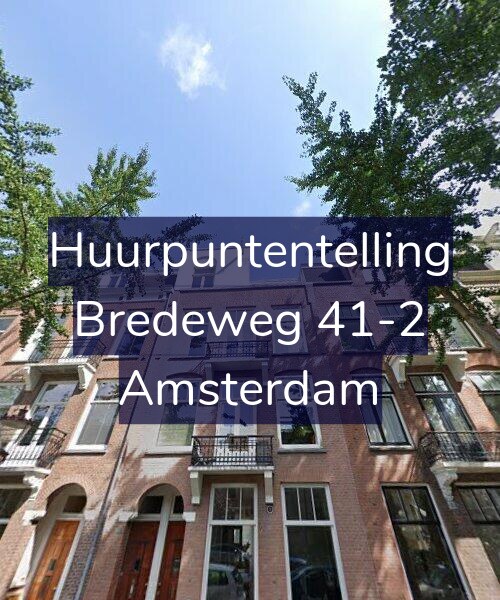 Foto gevel Huurpuntentelling voor Bredeweg 41-2, Amsterdam
