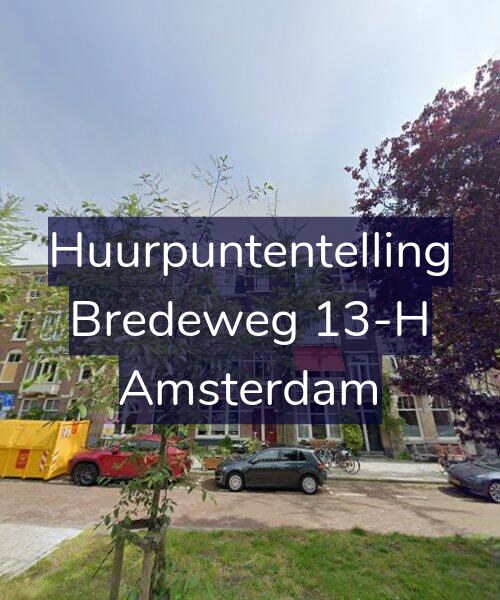 Foto gevel Huurpuntentelling voor Bredeweg 13-H, Amsterdam