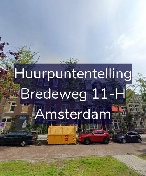 Foto gevel Huurpuntentelling voor Bredeweg 11-H, Amsterdam