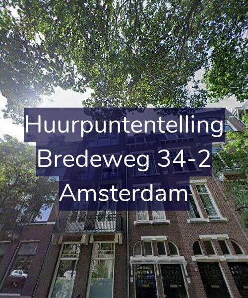 Foto gevel Huurpuntentelling voor Bredeweg 34-2, Amsterdam