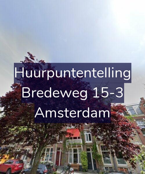 Foto gevel Huurpuntentelling voor Bredeweg 15-3, Amsterdam