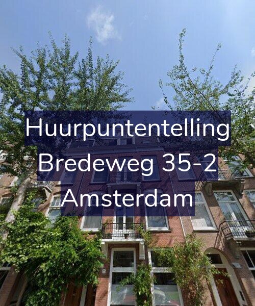 Foto gevel Huurpuntentelling voor Bredeweg 35-2, Amsterdam