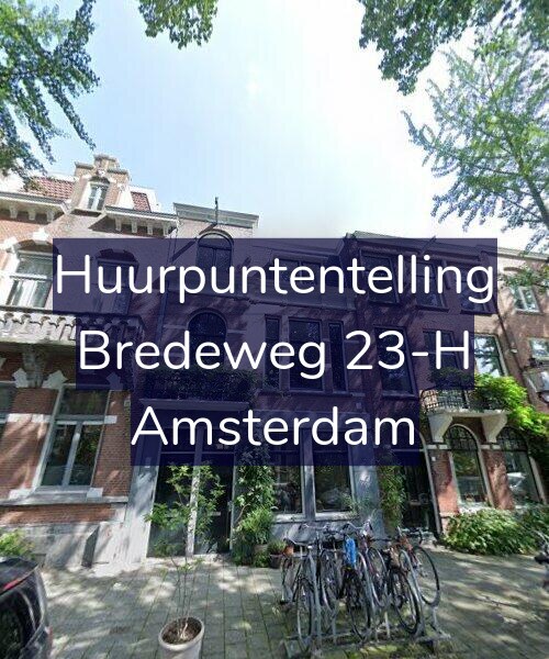 Foto gevel Huurpuntentelling voor Bredeweg 23-H, Amsterdam
