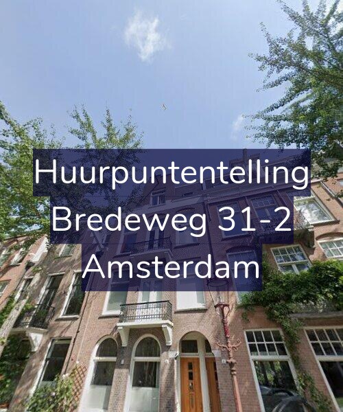 Foto gevel Huurpuntentelling voor Bredeweg 31-2, Amsterdam