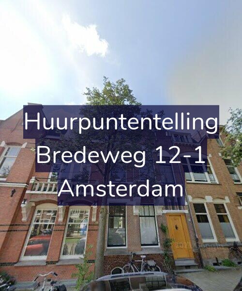 Foto gevel Huurpuntentelling voor Bredeweg 12-1, Amsterdam