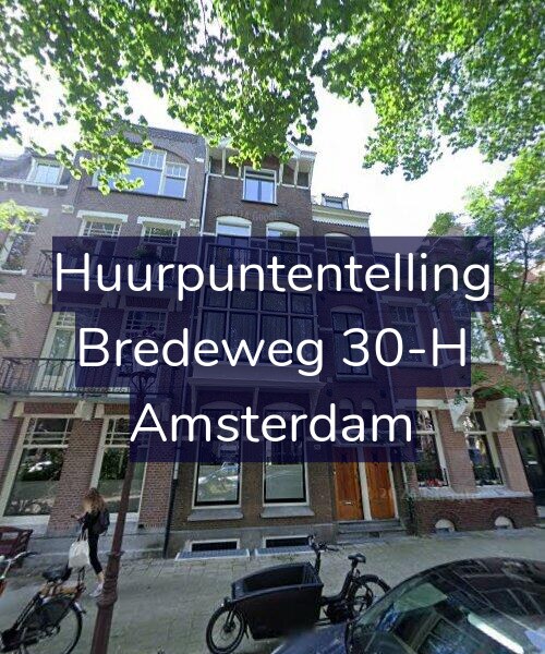 Foto gevel Huurpuntentelling voor Bredeweg 30-H, Amsterdam