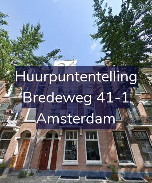 Foto gevel Huurpuntentelling voor Bredeweg 41-1, Amsterdam