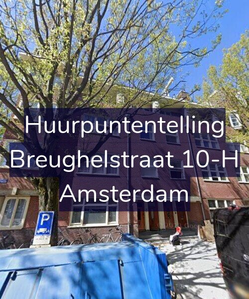 Foto gevel Huurpuntentelling voor Breughelstraat 10-H, Amsterdam