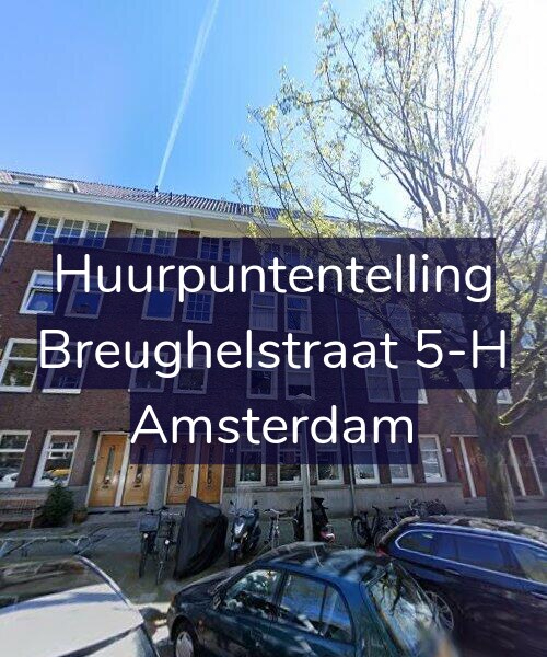 Foto gevel Huurpuntentelling voor Breughelstraat 5-H, Amsterdam