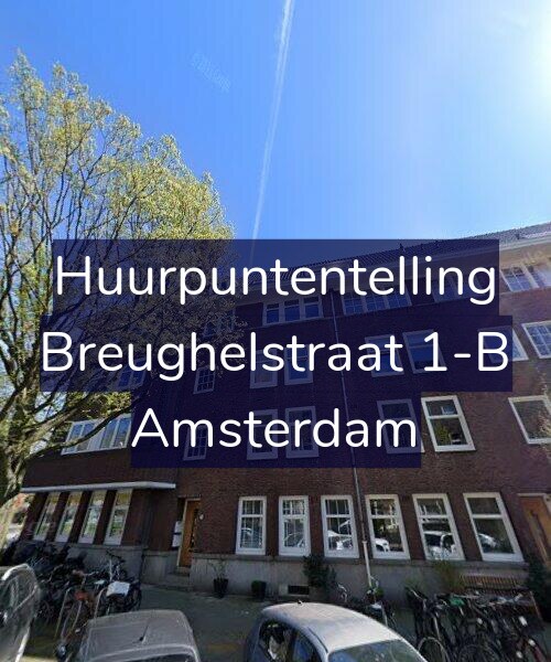 Foto gevel Huurpuntentelling voor Breughelstraat 1-B, Amsterdam