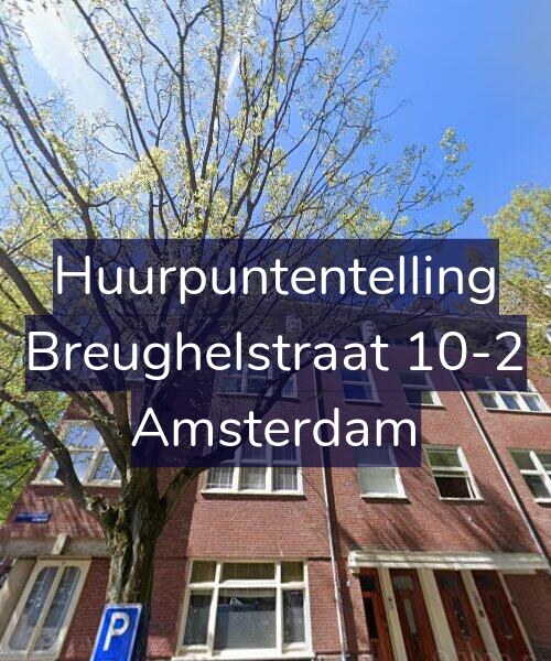 Foto gevel Huurpuntentelling voor Breughelstraat 10-2, Amsterdam
