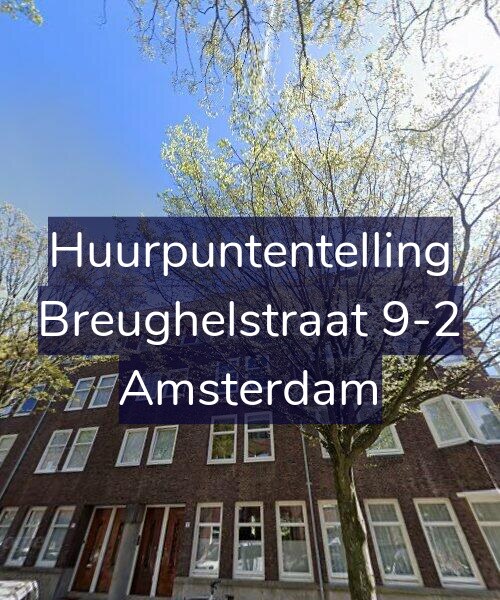 Foto gevel Huurpuntentelling voor Breughelstraat 9-2, Amsterdam