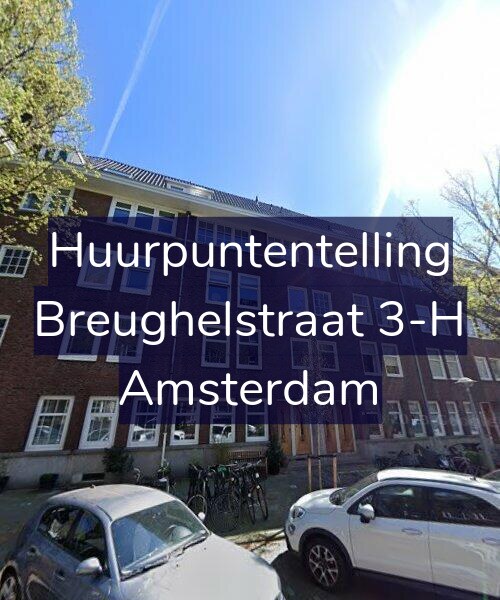Foto gevel Huurpuntentelling voor Breughelstraat 3-H, Amsterdam
