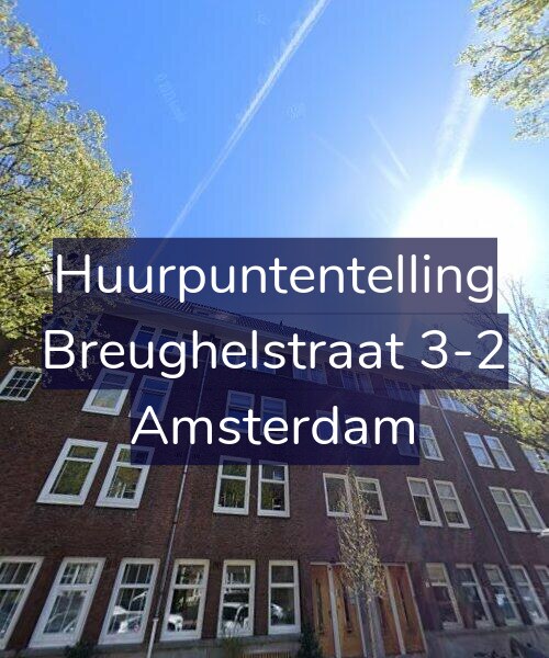 Foto gevel Huurpuntentelling voor Breughelstraat 3-2, Amsterdam