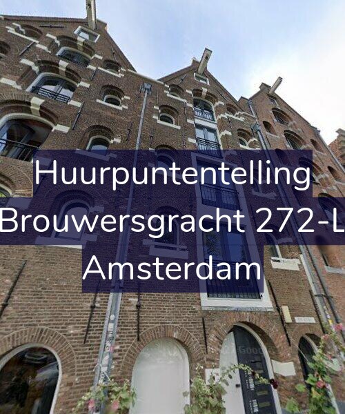 Foto gevel Huurpuntentelling voor Brouwersgracht 272-L, Amsterdam
