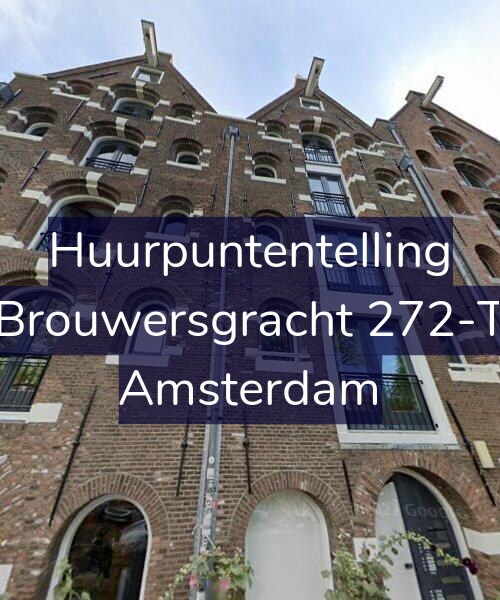Foto gevel Huurpuntentelling voor Brouwersgracht 272-T, Amsterdam