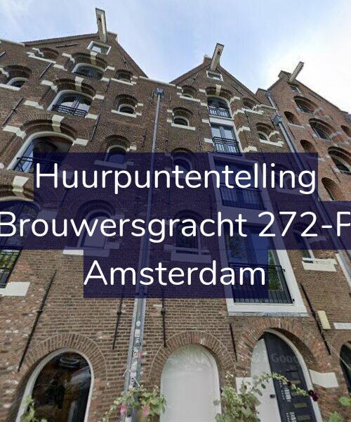 Foto gevel Huurpuntentelling voor Brouwersgracht 272-P, Amsterdam