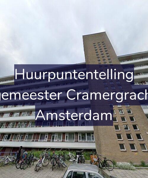 Foto gevel Huurpuntentelling voor Burgemeester Cramergracht 44, Amsterdam
