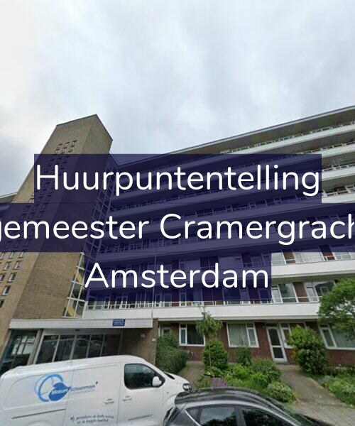 Foto gevel Huurpuntentelling voor Burgemeester Cramergracht 64, Amsterdam