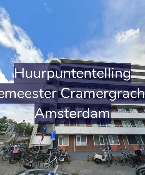 Foto gevel Huurpuntentelling voor Burgemeester Cramergracht 106, Amsterdam