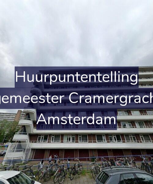 Foto gevel Huurpuntentelling voor Burgemeester Cramergracht 16, Amsterdam
