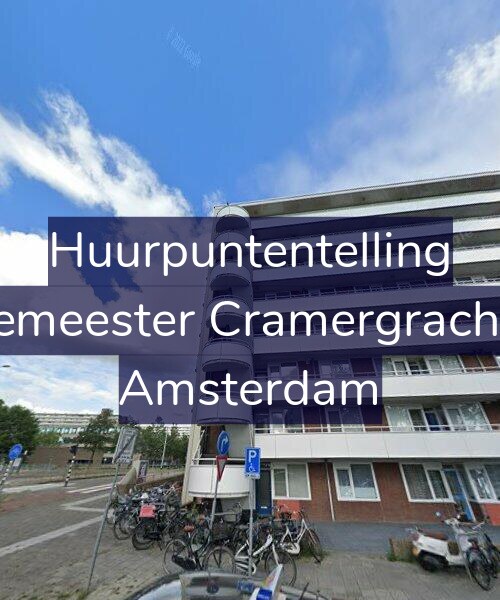 Foto gevel Huurpuntentelling voor Burgemeester Cramergracht 102, Amsterdam