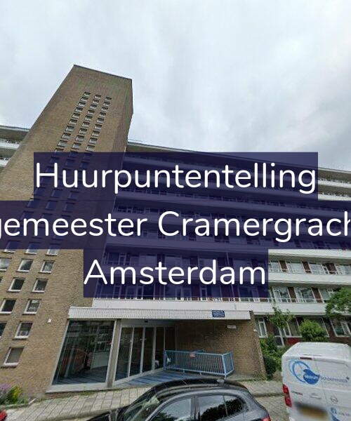Foto gevel Huurpuntentelling voor Burgemeester Cramergracht 62, Amsterdam