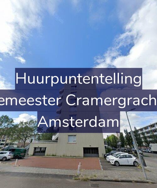Foto gevel Huurpuntentelling voor Burgemeester Cramergracht 178, Amsterdam