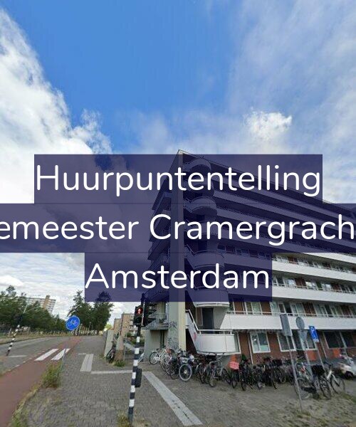 Foto gevel Huurpuntentelling voor Burgemeester Cramergracht 100, Amsterdam
