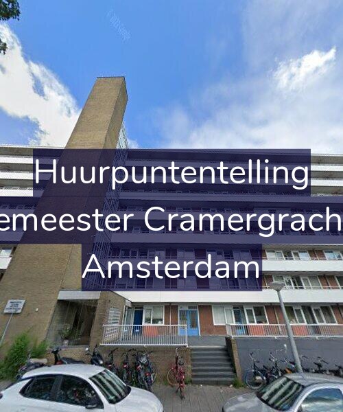Foto gevel Huurpuntentelling voor Burgemeester Cramergracht 157, Amsterdam