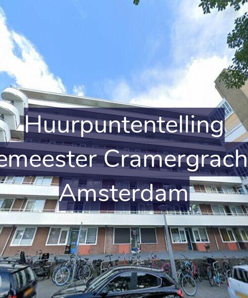 Foto gevel Huurpuntentelling voor Burgemeester Cramergracht 118, Amsterdam