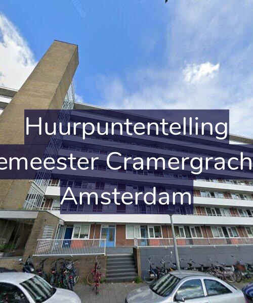 Foto gevel Huurpuntentelling voor Burgemeester Cramergracht 181, Amsterdam