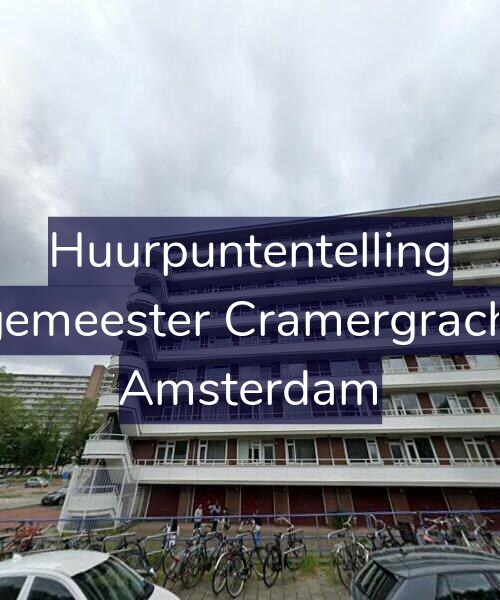 Foto gevel Huurpuntentelling voor Burgemeester Cramergracht 14, Amsterdam