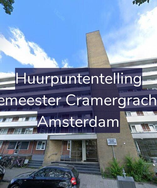 Foto gevel Huurpuntentelling voor Burgemeester Cramergracht 132, Amsterdam