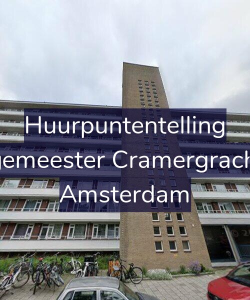 Foto gevel Huurpuntentelling voor Burgemeester Cramergracht 50, Amsterdam
